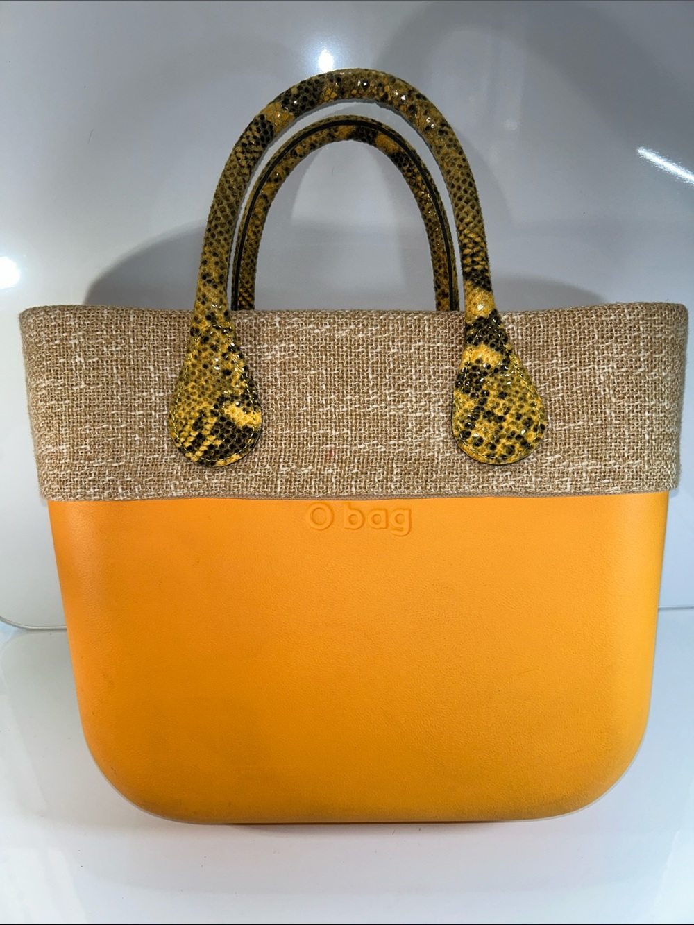 Trendy Italian Made O bag Customizable Designer Satchel Tote Bag